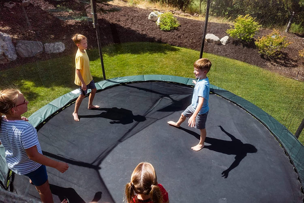 12' Round Trampoline Jumping Mat with 72 Rings T931040