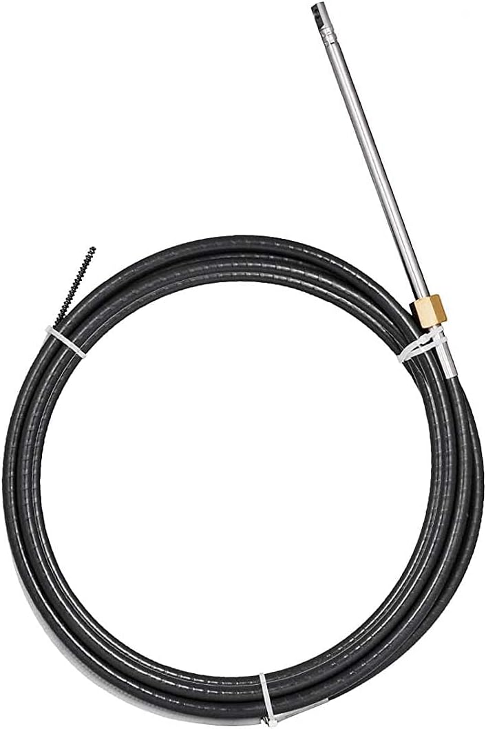 Boat Steering Control Cable 16 Feet Mechanical Rotary Steering Kit B378446