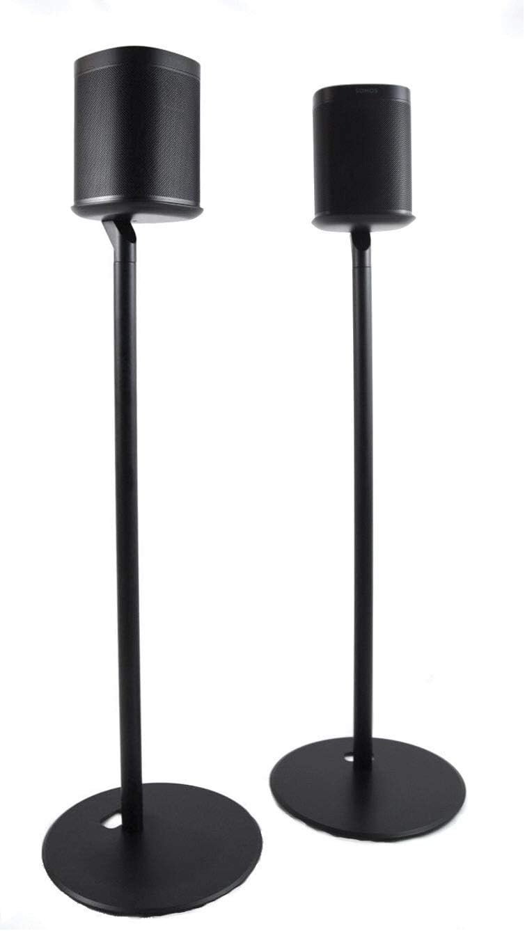 2 Pack Black Floor Stand for Sonos One One SL Play:1 Speaker K2131