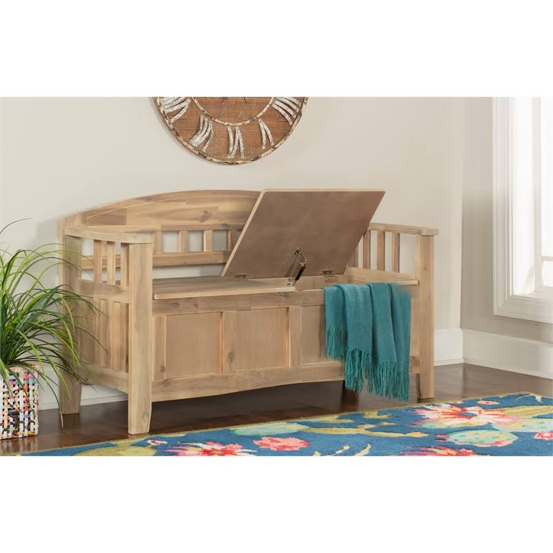 Storage Bench in Natural Brown L7836