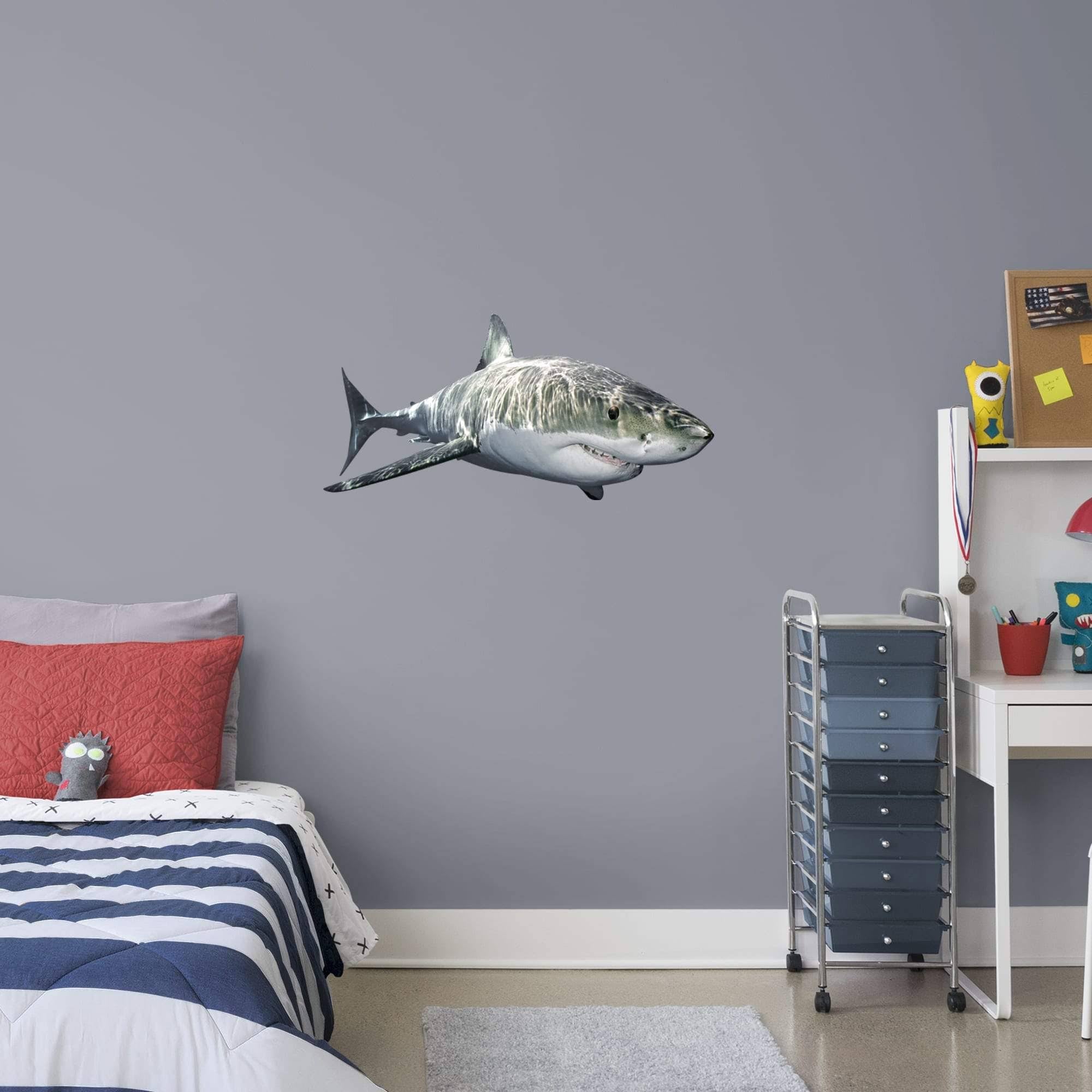 Great White Shark Wall Decal F758