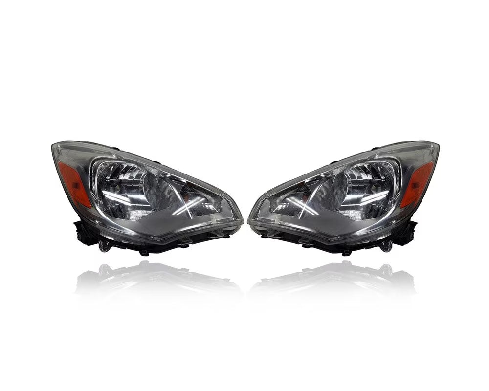 Halogen Headlight Assembly Pair for Mitsubishi Mirage G4 Sedan E612