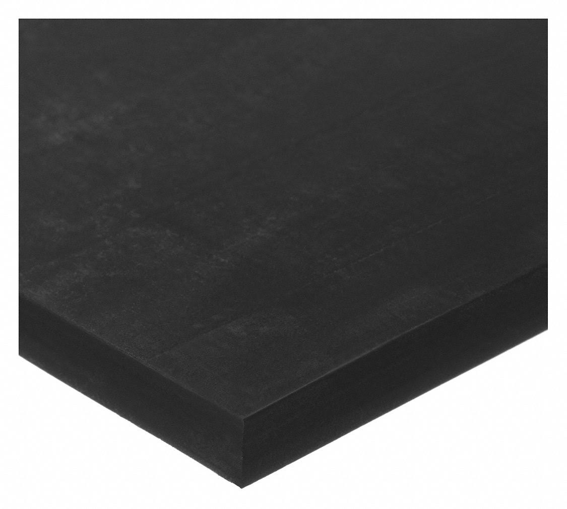 Black Neoprene Rubber Sheet 36x22W x 3/32 Thick N70007