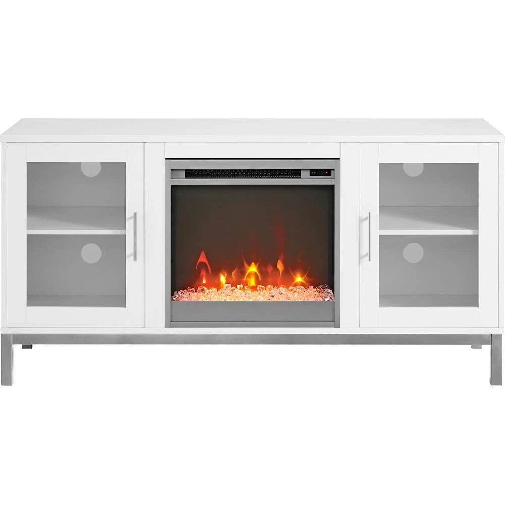 52x22 Wood Fireplace TV Console H35295