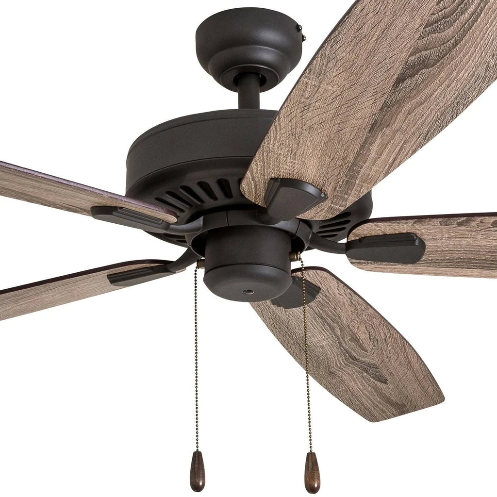 King Bronze Finish 60-Inch Reversible Blade Ceiling Fan B698
