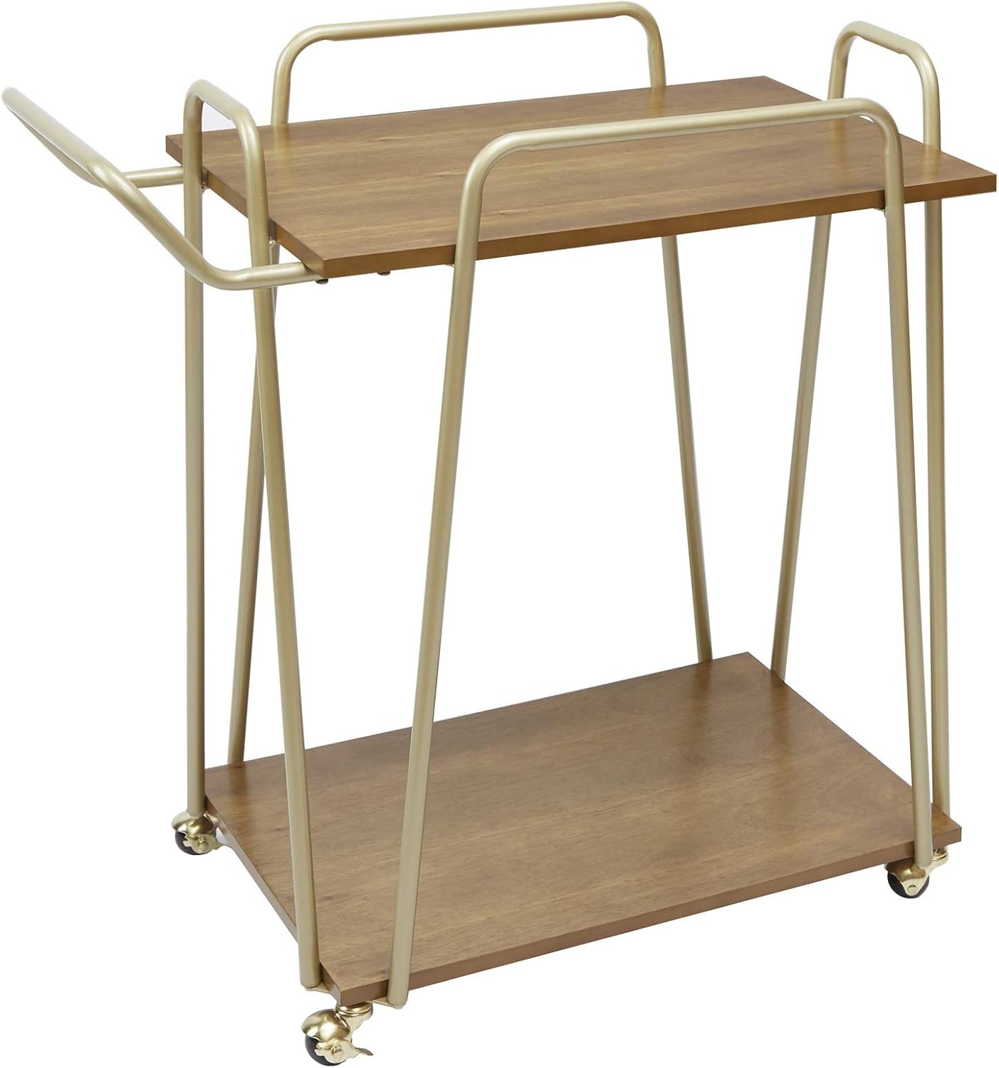2-Tier Hairpin Bar Cart D303