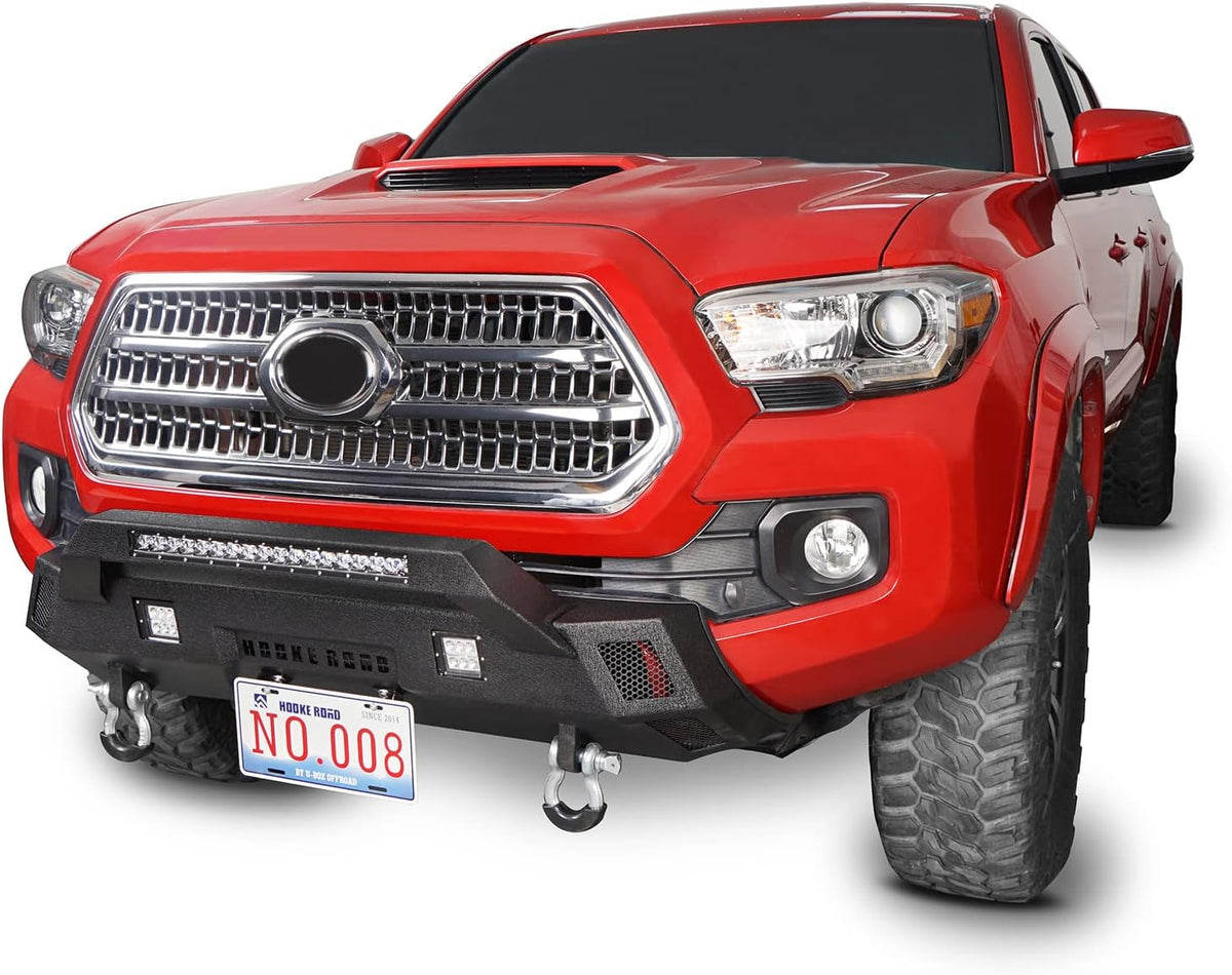 Rear Bumper with Sensor Holes and Stubby Front Bumper for Toyota Tacoma 3rd Gen J23775