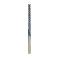 Solid Carbide Fiberglass and Composite Cutting 1/4 Dia x 2-1/8 x 1/4 Shank AlTiN Coated Mill End B23139