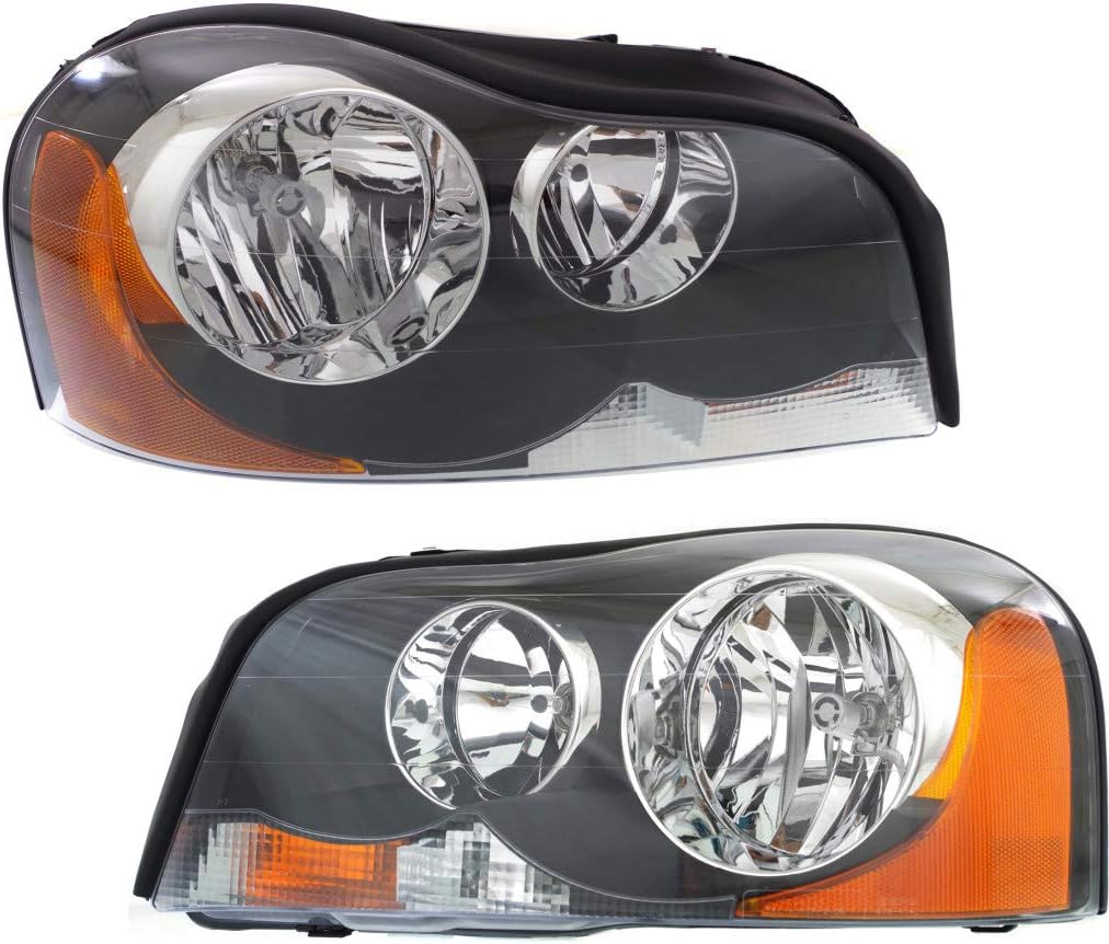 Volvo XC90 Headlight 2003-2014 Driver Side with Bulbs N14955