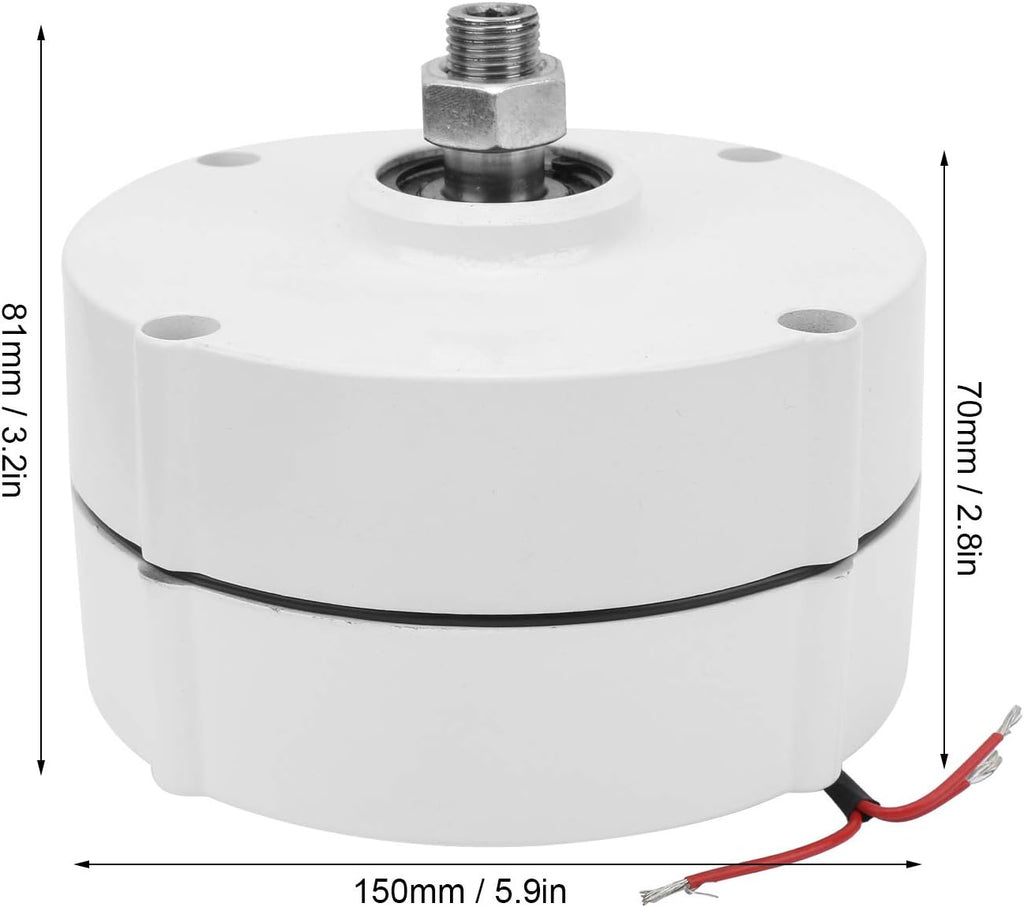 400W Three-Phase Permanent Magnet AC Alternator with Rectifier 24V O788