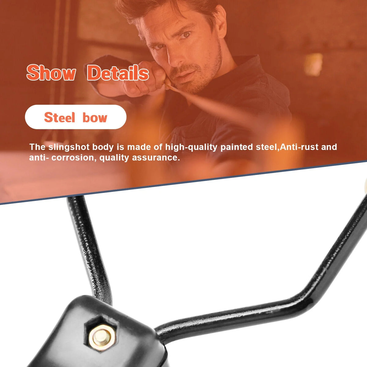 Folding Pocket Rocket Hand Slingshot R771436