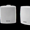 White 4" Compact Marine Box Speakers (Pair) J86567