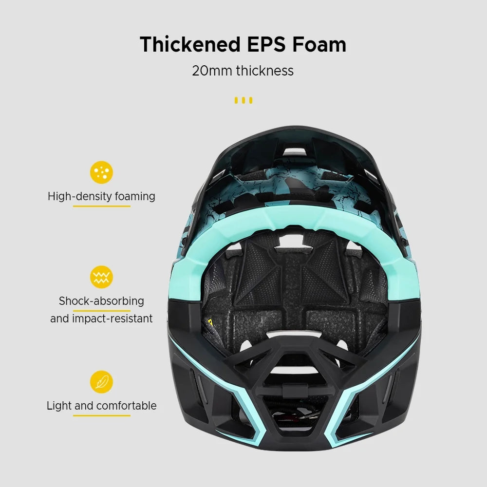 Mtb Helmet with Visor N7015