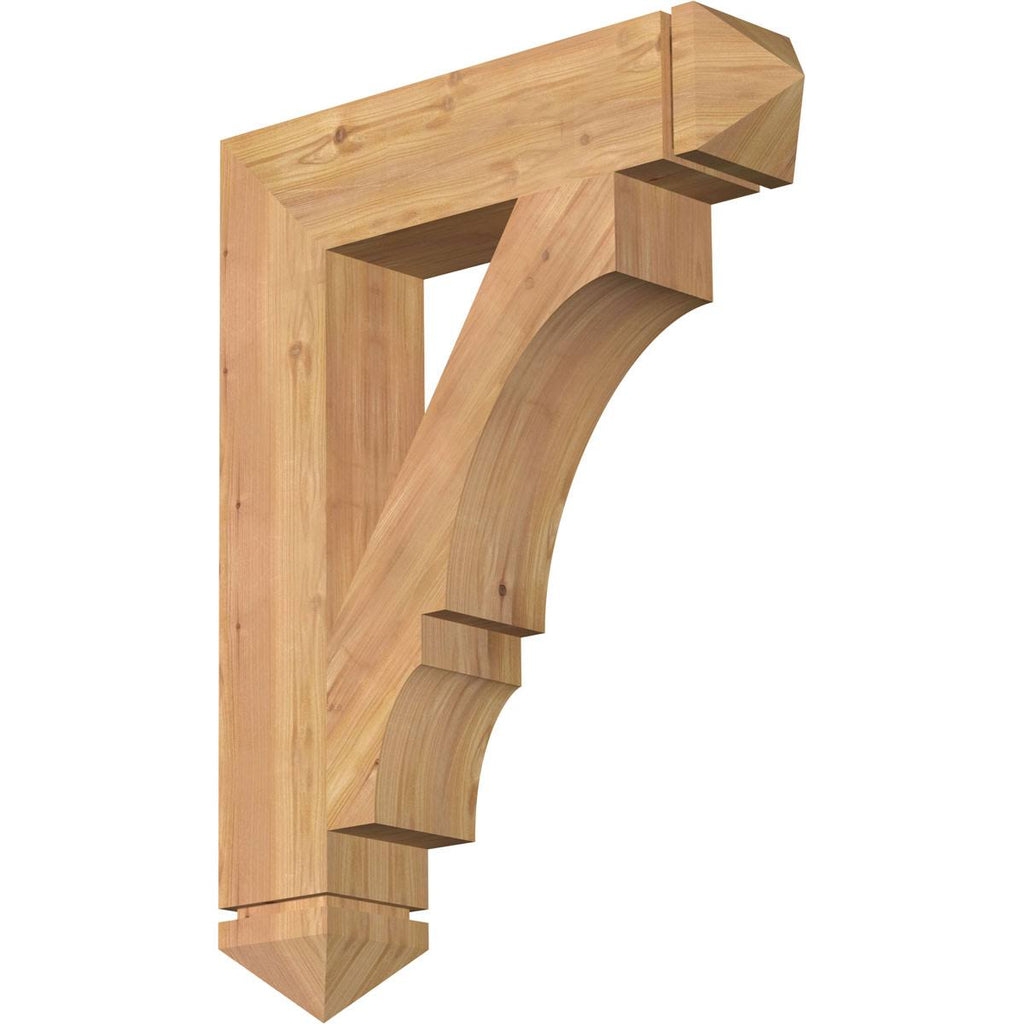 Western Red Cedar Smooth Bracket A4397