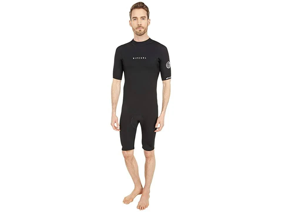 Black 2mm Back Zip Spring Suit E743