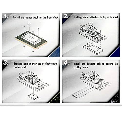 Quick Release Bracket Quick Mounted Plate for Electric Trolling Motors B6668