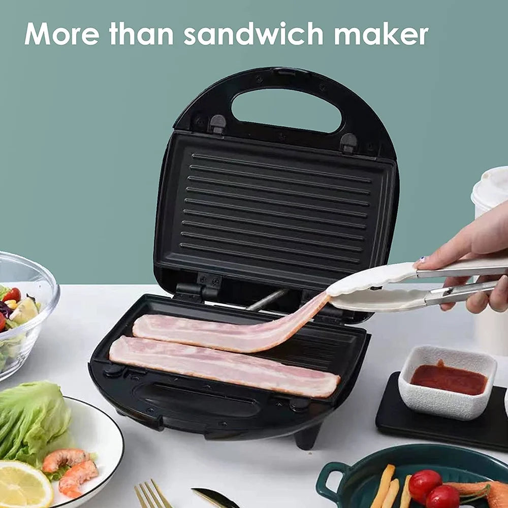 Stainless Steel Electric Baking Pan Sandwich Waffle Maker F639420