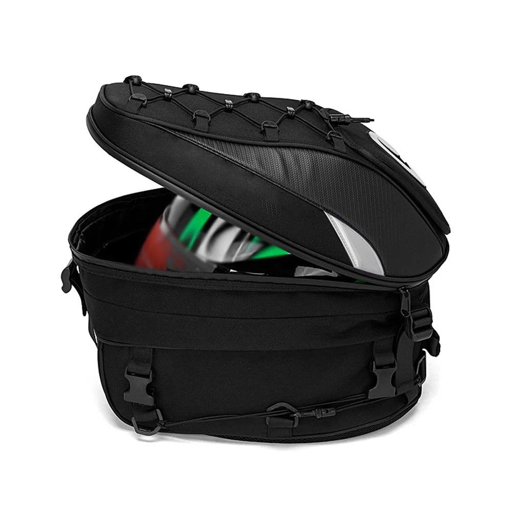 Motorcycle Tail Bag 30L-40L Waterproof Rear Seat Bag E7007