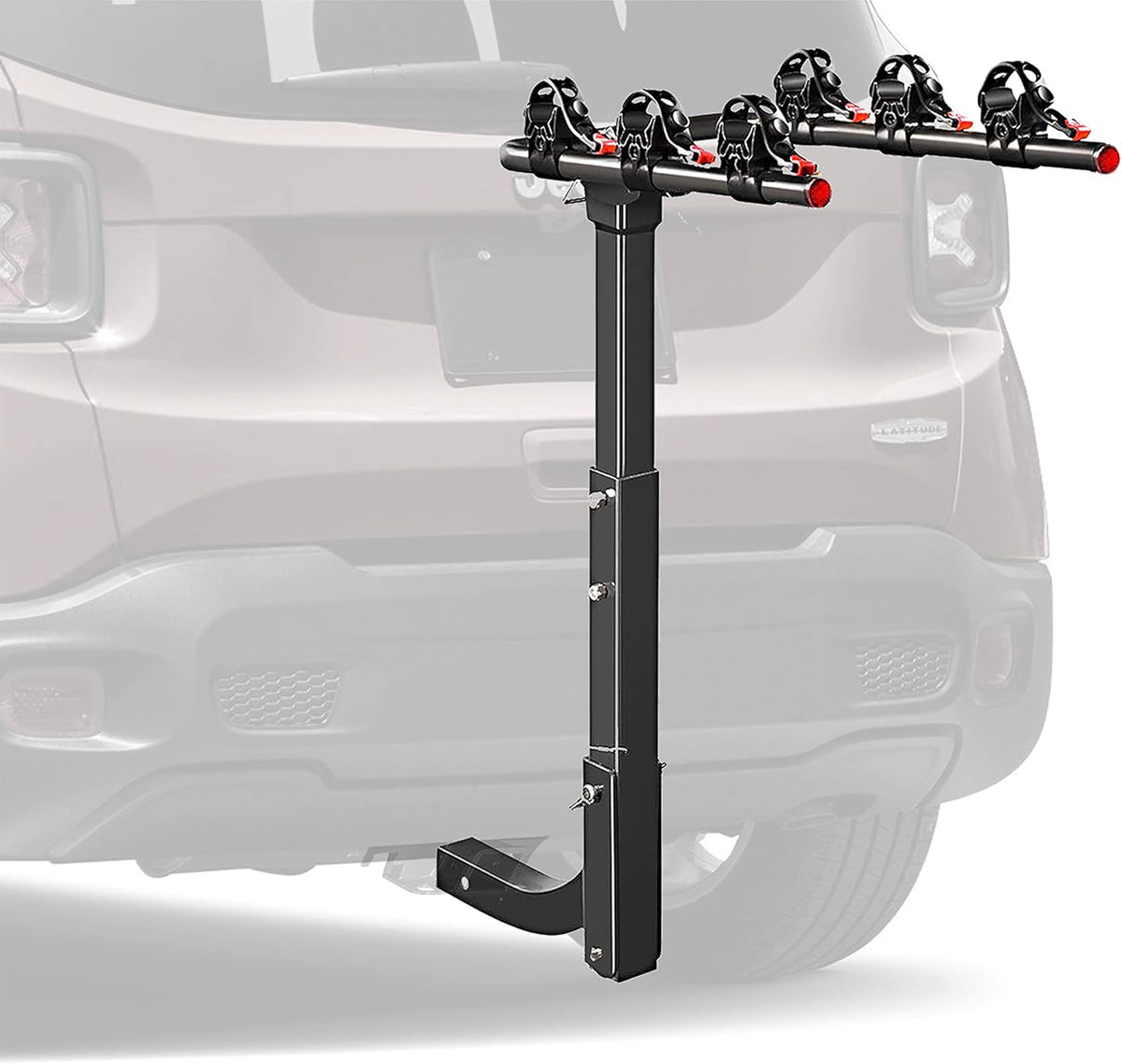 2 Hitch Receiver 4-Bikes Bicycle Carrier K655512