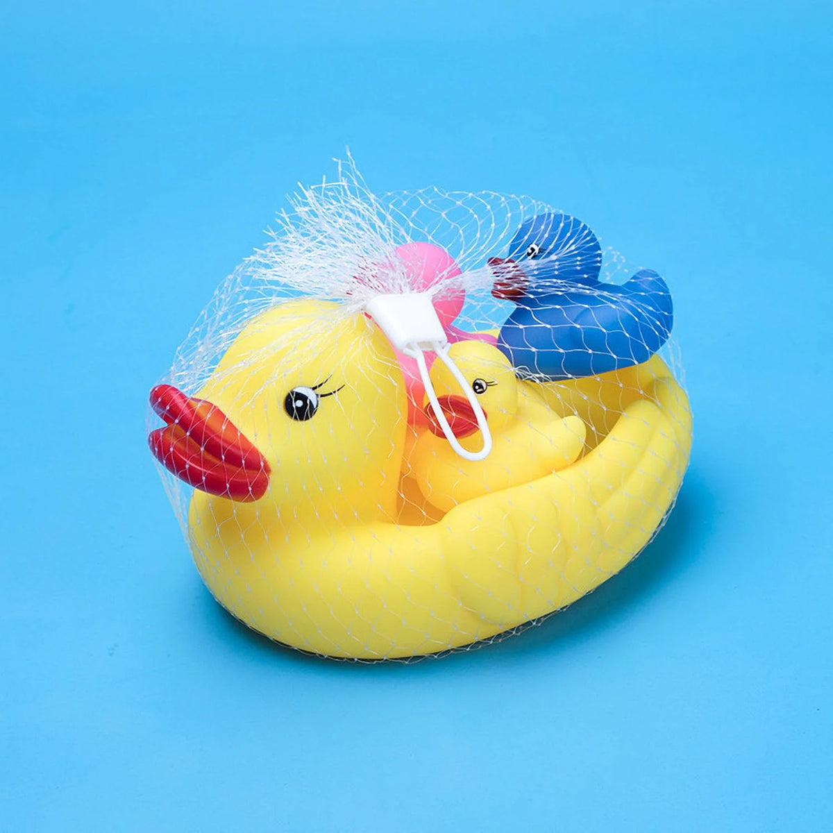 Floating Rubber Duckies Bath Play 12 Pieces Set S891