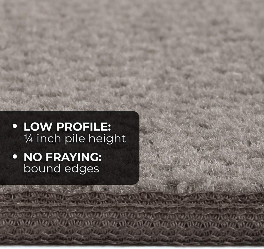 Gray Skid-Resistant Carpet Runner 16 Feet X 36 Inches A882073