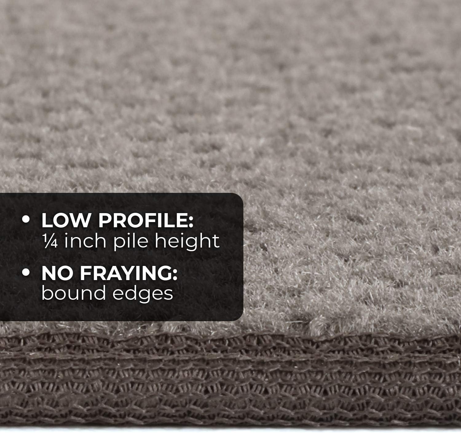 Gray Skid-Resistant Carpet Runner 16 Feet X 36 Inches A882073