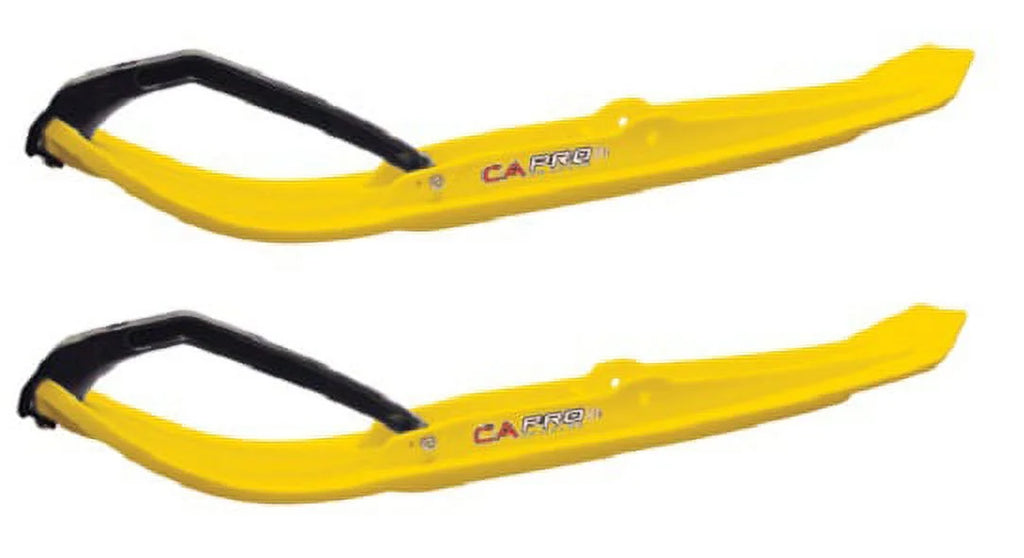 Yellow MTX Snowmobile Skis Complete Kit B1037