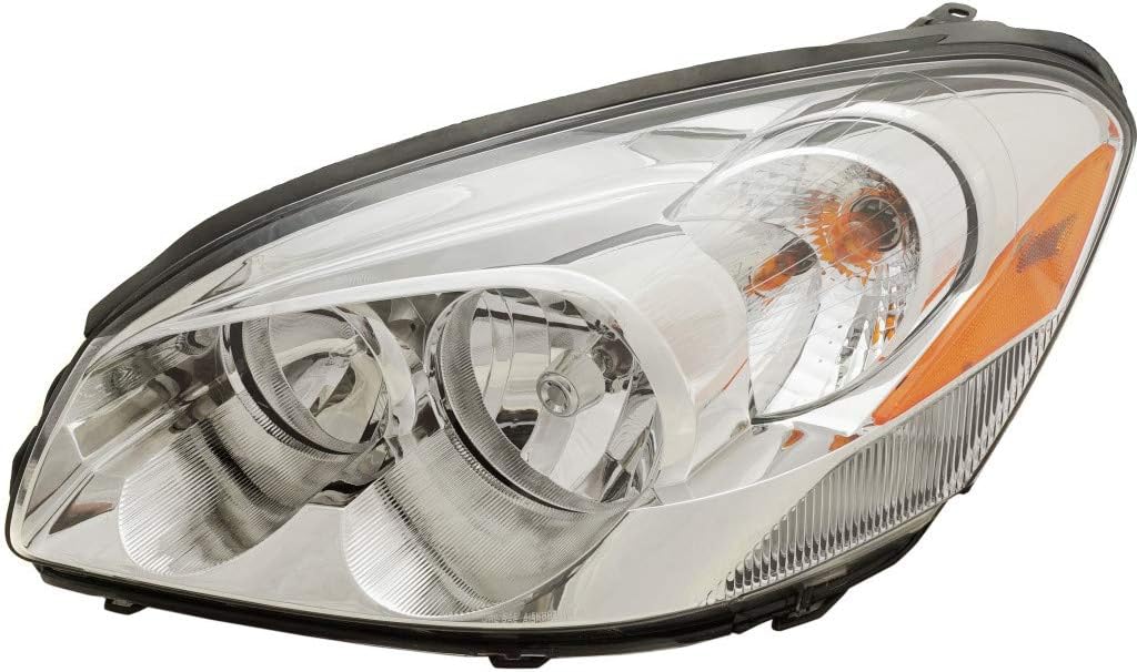 Pair Headlight for Buick Lucerne 2009 2010 2011 with Bulbs C495