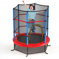 55 inch Kids Trampoline with Enclosure Net O2220