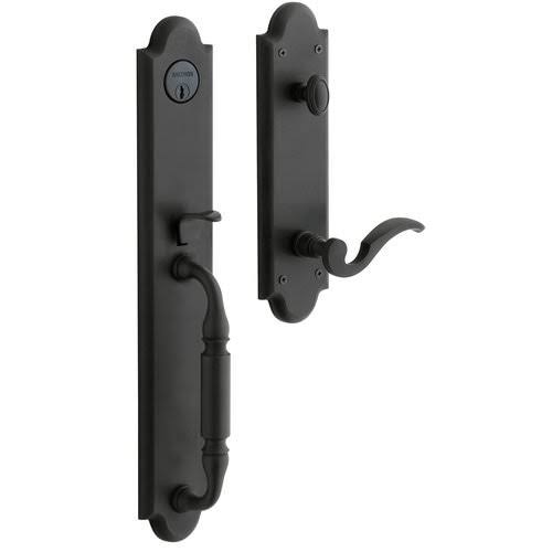 Satin Chrome Emergency Egress Handleset with Lever Full Dummy S490