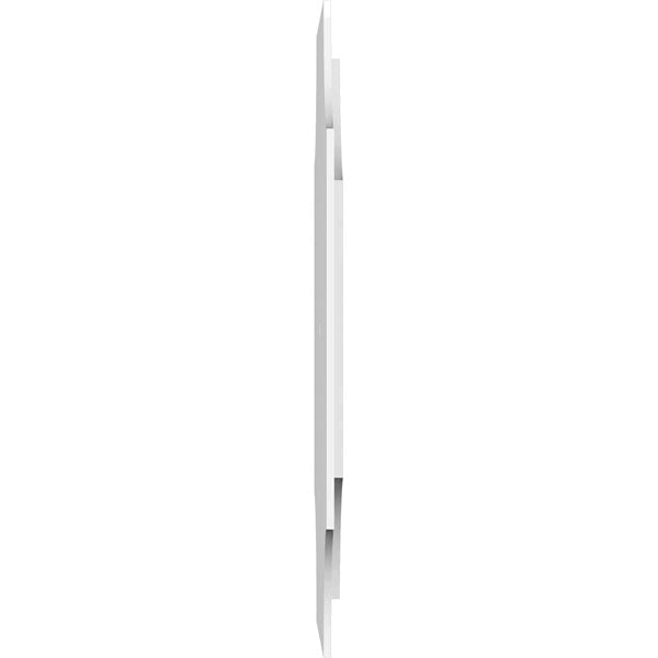 PVC Contemporary Ceiling Medallion Two Piece T8459