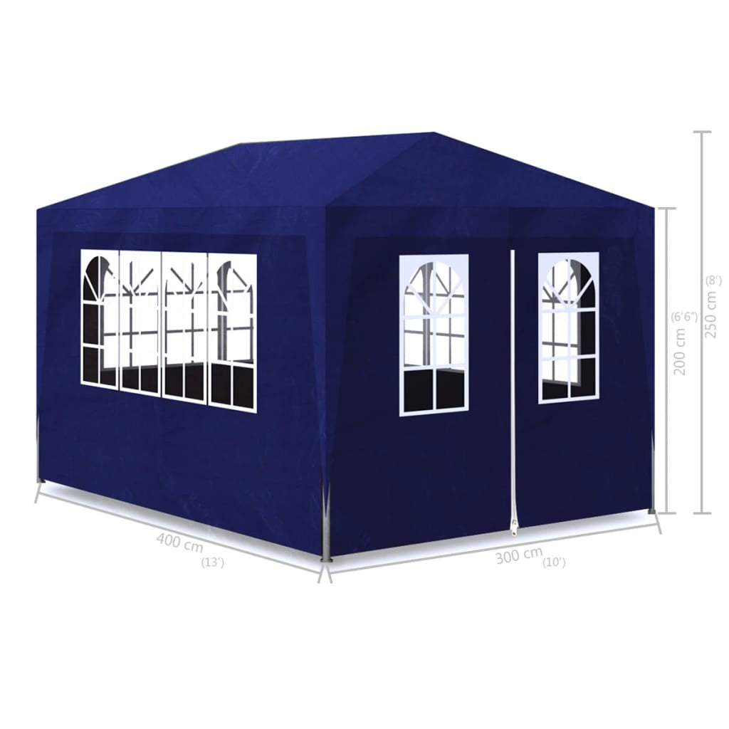 Blue 10'x13' Party Tent J9759