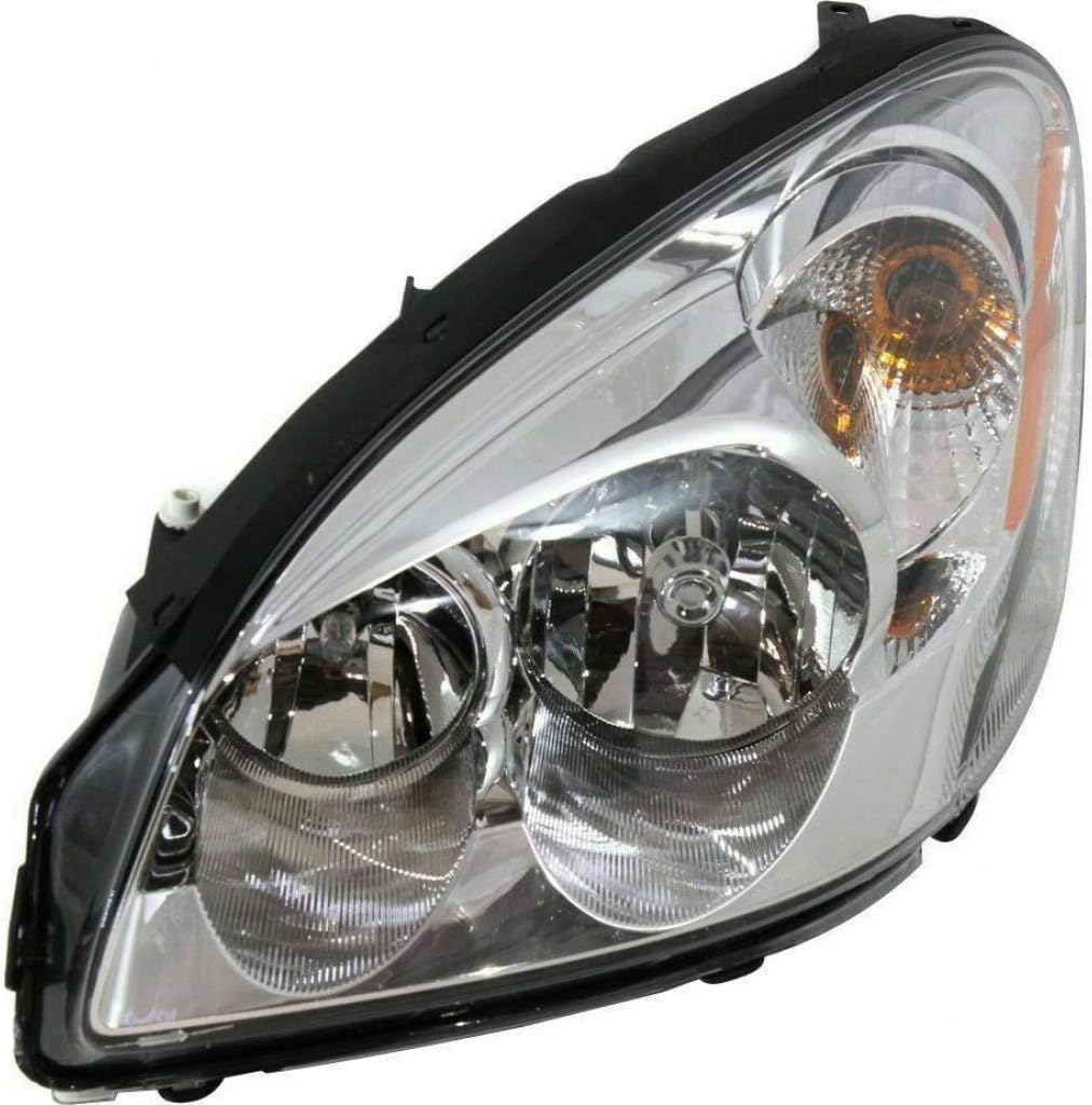 Pair Headlight for Buick Lucerne 2009 2010 2011 with Bulbs C495