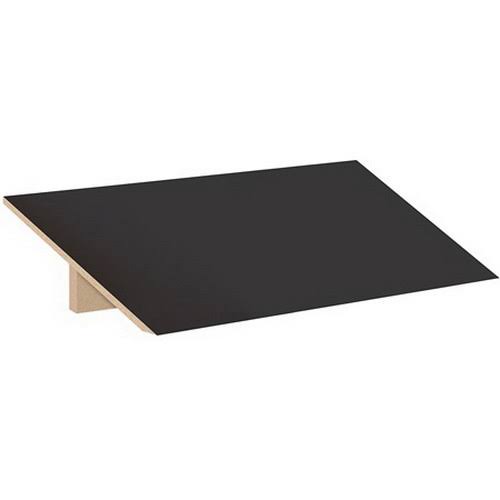 Black Sloping Hood for 18 in. Deep Wood Locker, 3 Wide A850767