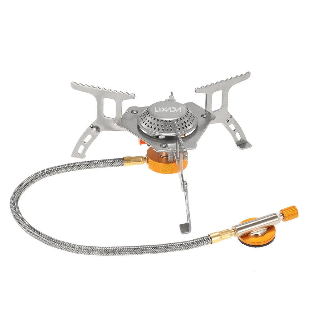 Camping Foldable Gas Set with Gas Conversion Head Adapter T183268