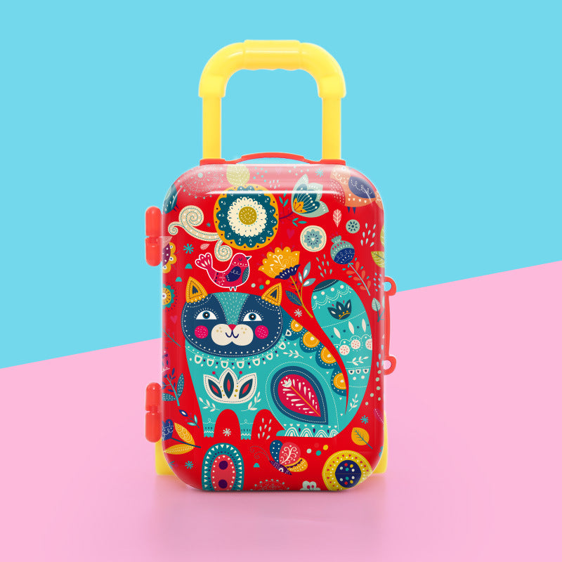 Doll Luggage Jewelry Set Toys Table Games W650