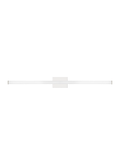 Satin Nickel Square 48 Bath Light Z340738