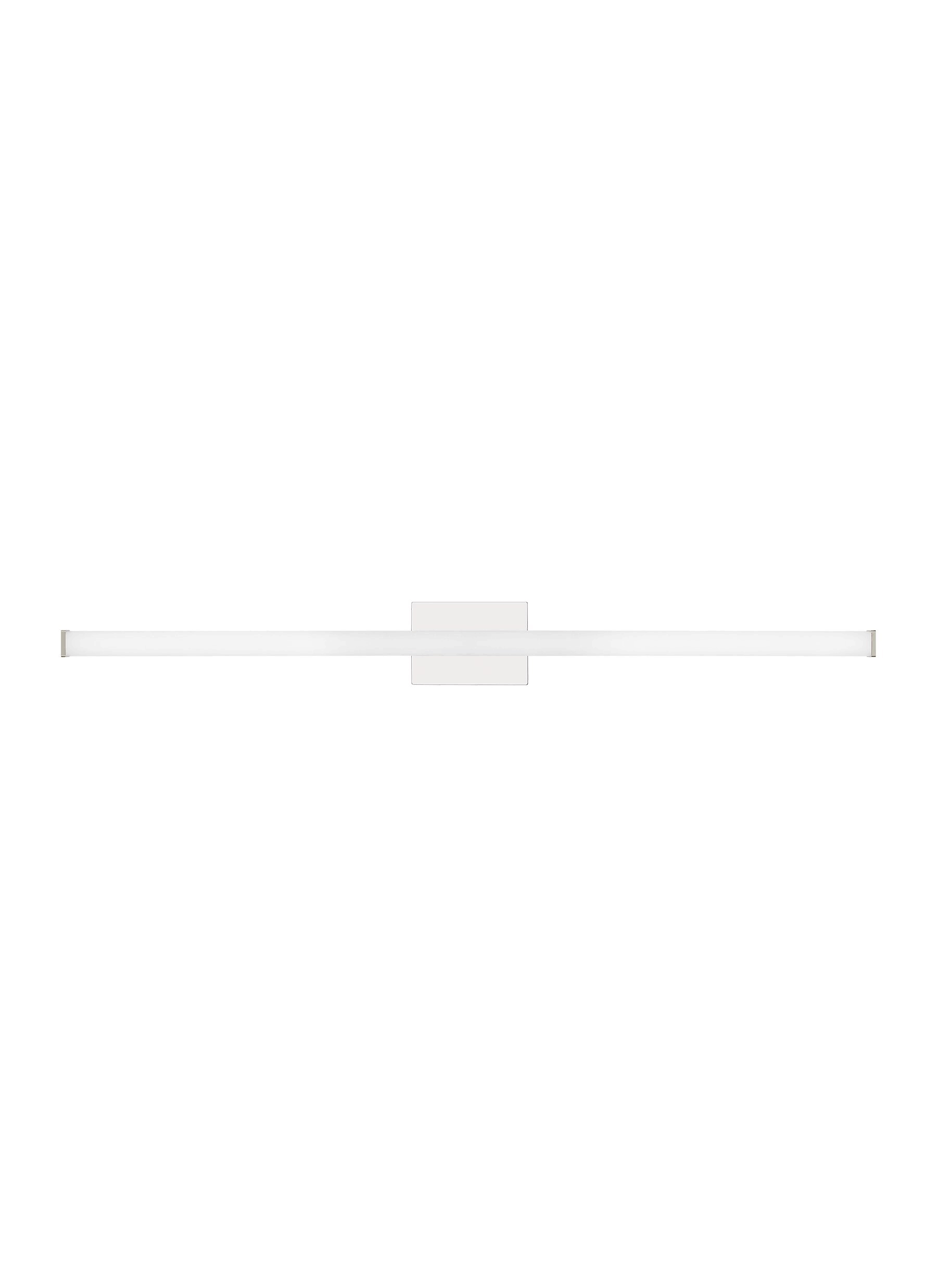 Satin Nickel Square 48 Bath Light Z340738