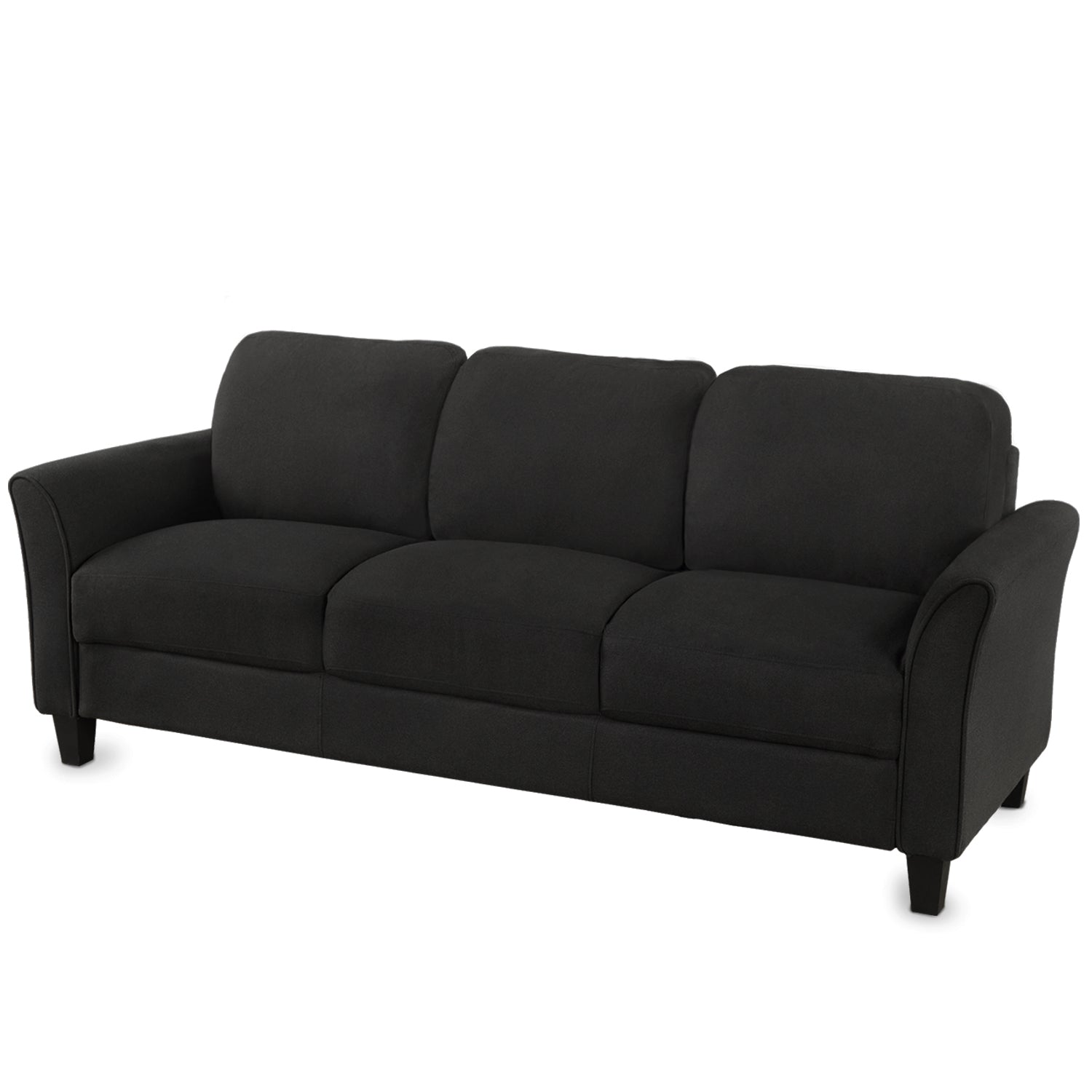 3-Seat Linen Fabric Sofa Q36893