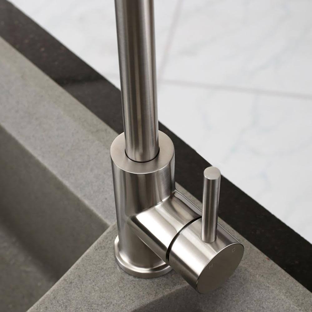 Matte Black Round Single Hole Bar Faucet B89736