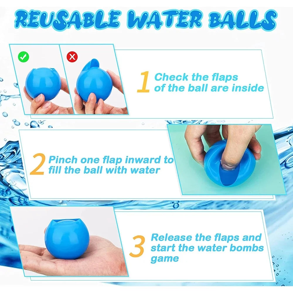 12PC Silicone Water Polo Toys G4772