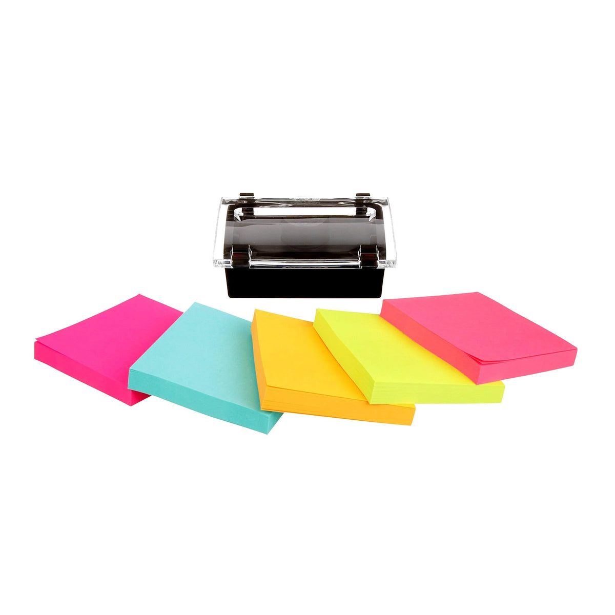 Super Sticky Note and Dispenser Value Pack, 3 x 3 Inches, 90-Sheet Pad (12 Pack) E196