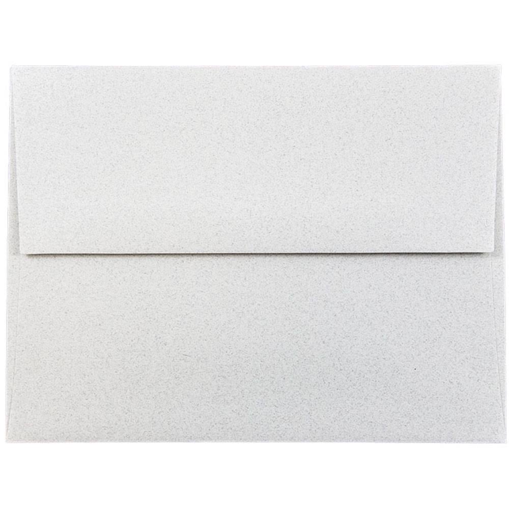 A2 Passport Invitation Envelopes, Granite Silver Recycled, Bulk 1000/Carton Q773165