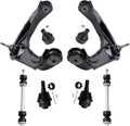Front Upper Control Arms Lower Ball Joints Sway Bars 6pc Set A449641
