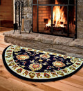 Half Circle Non Slip Fireplace Hearth Rug (2'2"x 3'3") R312933