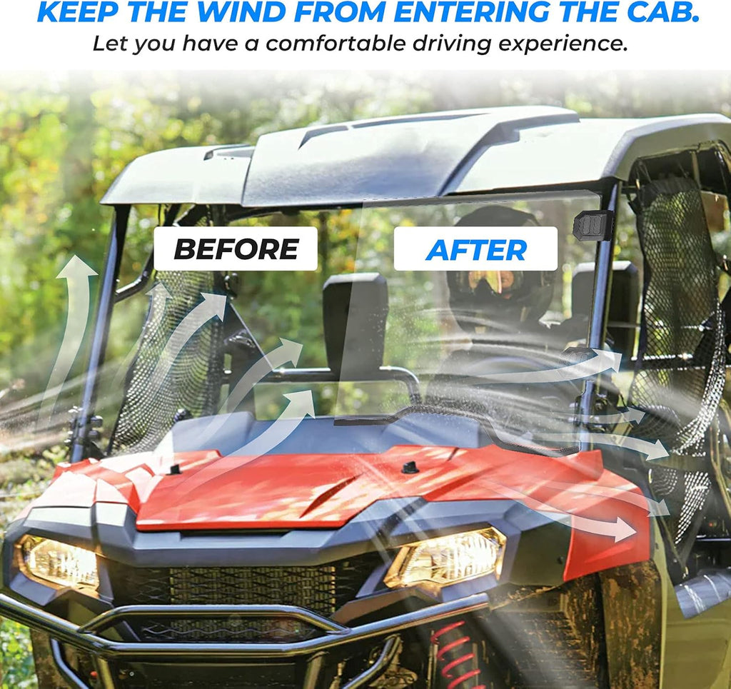 Polycarbonate Clear Windshield Compatible with Pioneer 700 M77480