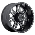 20x10 5X4.50/5X5.00 Black Wheel W951