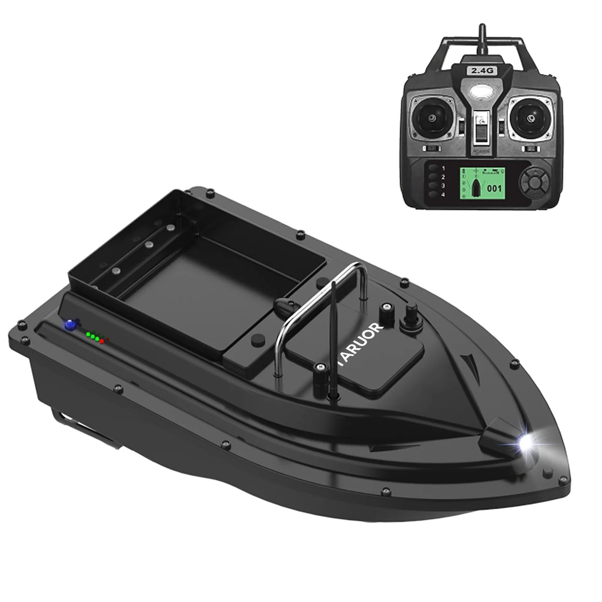 Fishing Bait Boat with Large Bait Container, 400-500M Remote H25040