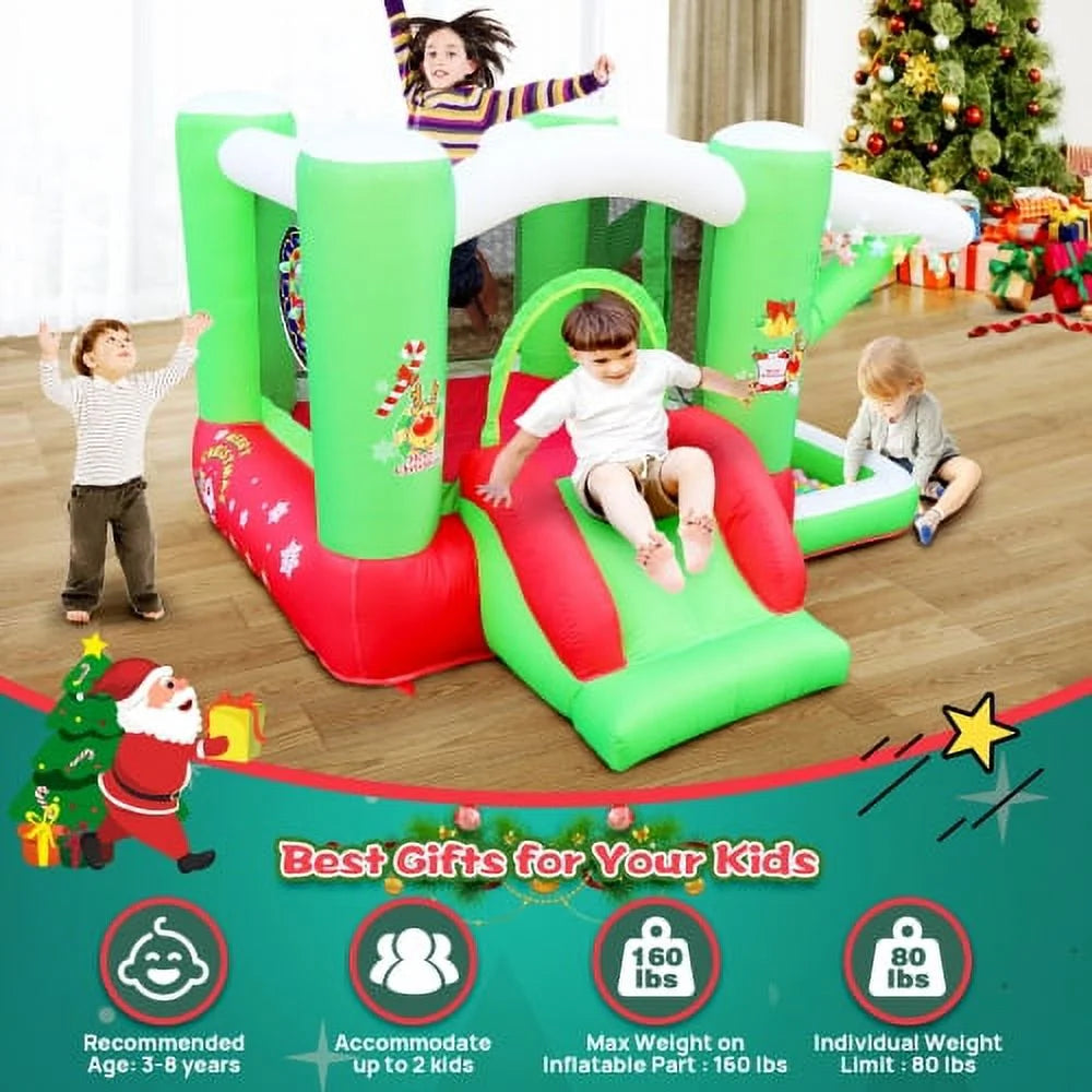 Inflatable Bounce House with Blower (80" x 91" x 55") L9906