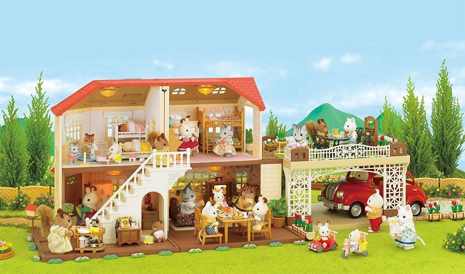 Large House with Carport Fence V126926